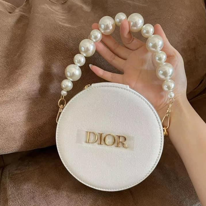 PHỤ KIỆN CHÍNH HÃNG  TÚI NỮ Dior Vip Gift Beauty Zipper Buckle Clutch Bag   7424195937