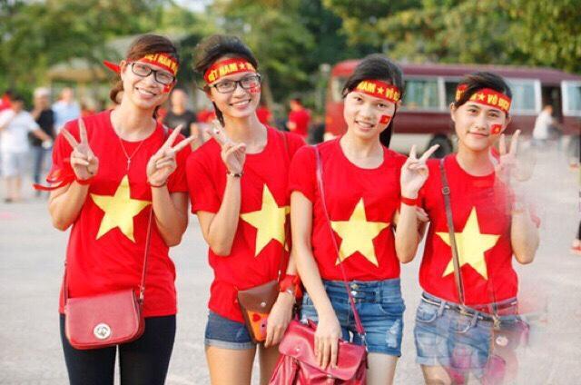 Áo Thun Cờ Đỏ Sao VÀng Chất ĐẹP