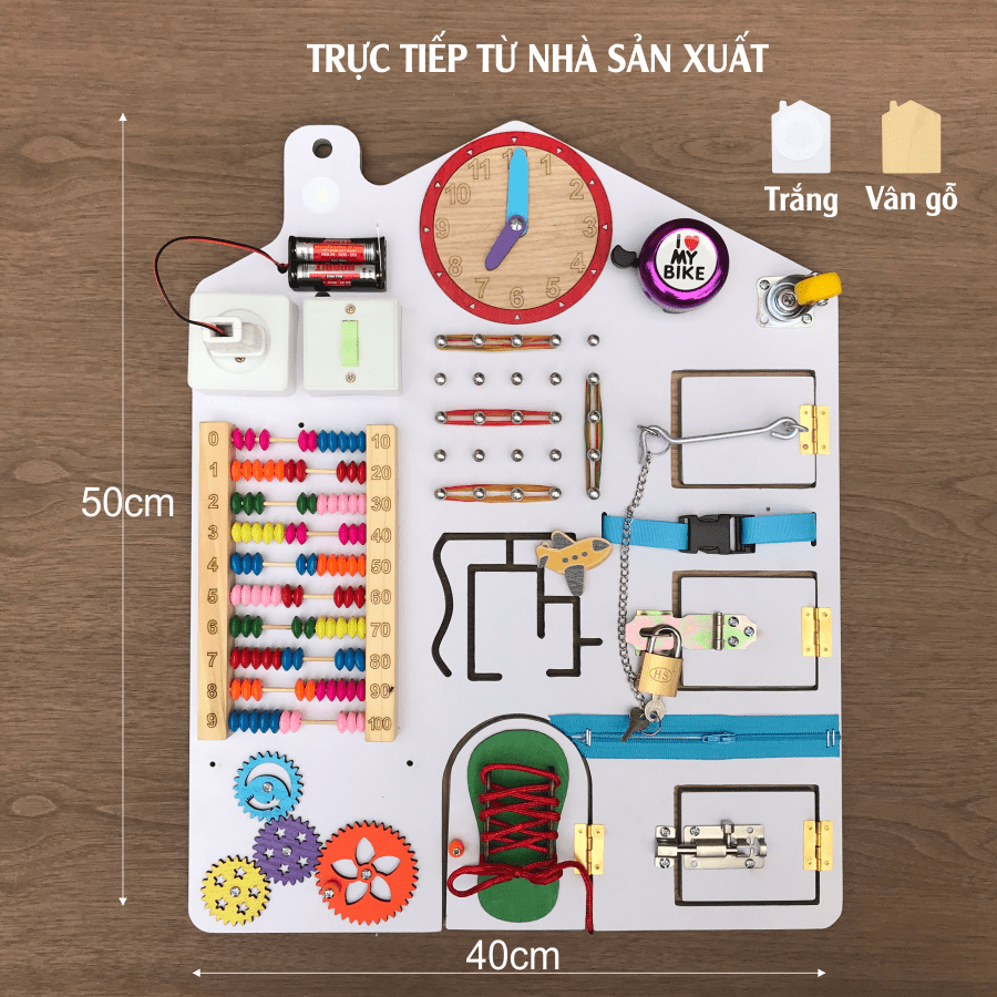 Busy board bảng bận rộn cho bé