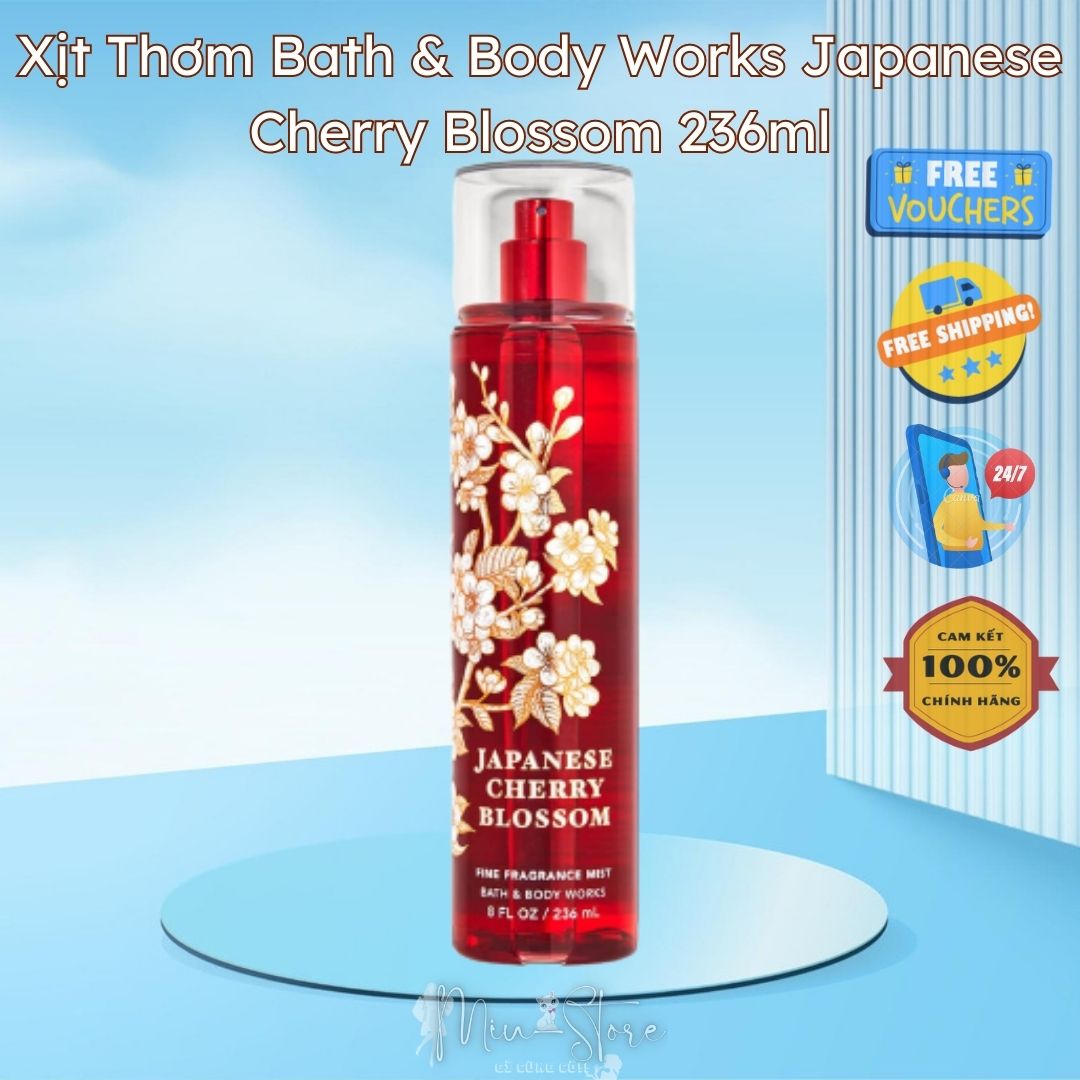Japanese cherry blossom Bath & Body Works spray 236ml
