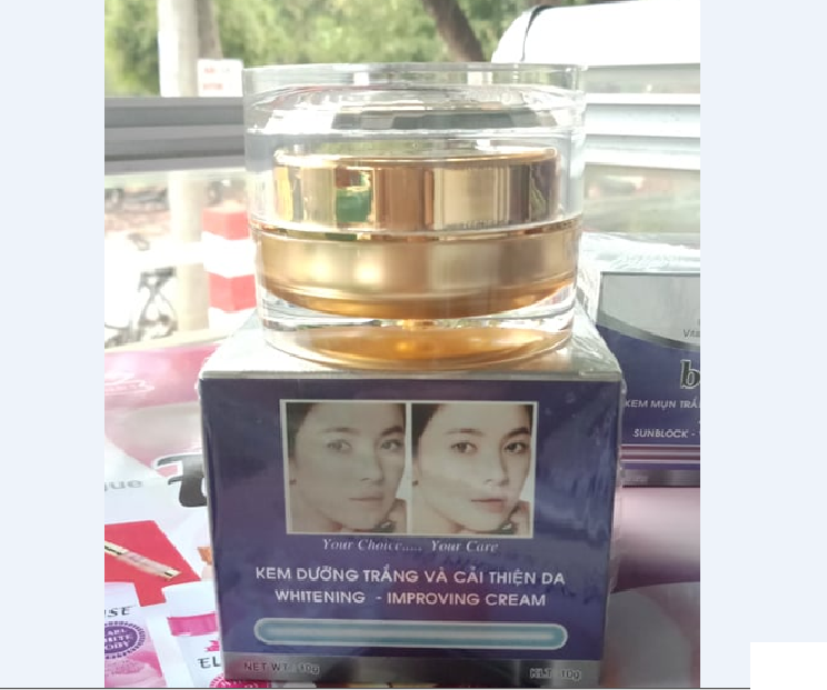 KEM BOOD DƯỠNG TRẮNG VÀ CẢI THIỆN DA 10G