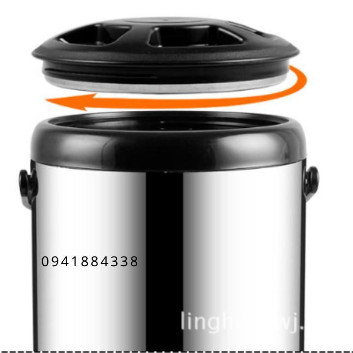 Bình Ủ Trà 3 Lớp Giữ Nhiệt Inox 8L