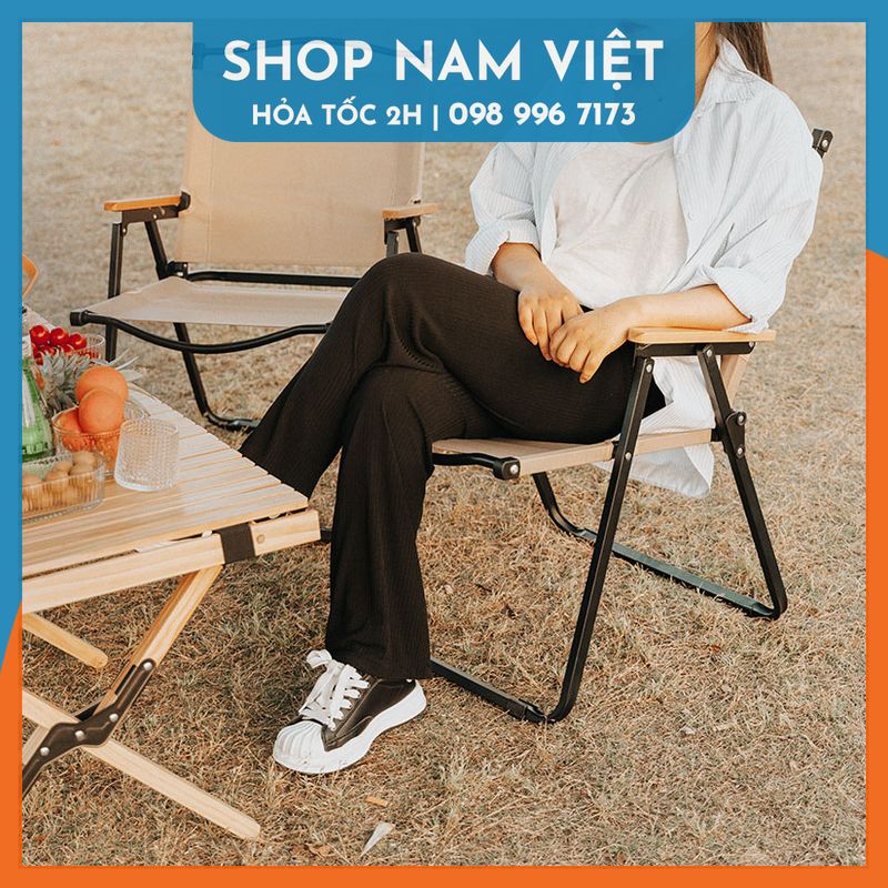 Ghế Xếp Gỗ Có Tựa Lưng Cho Quán Cà Phê