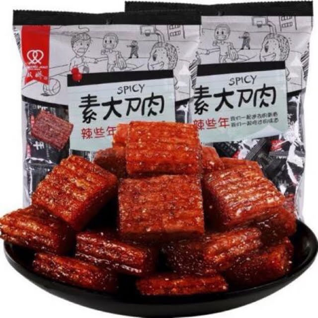 5 gói thịt hổ cay - thịt hổ chay