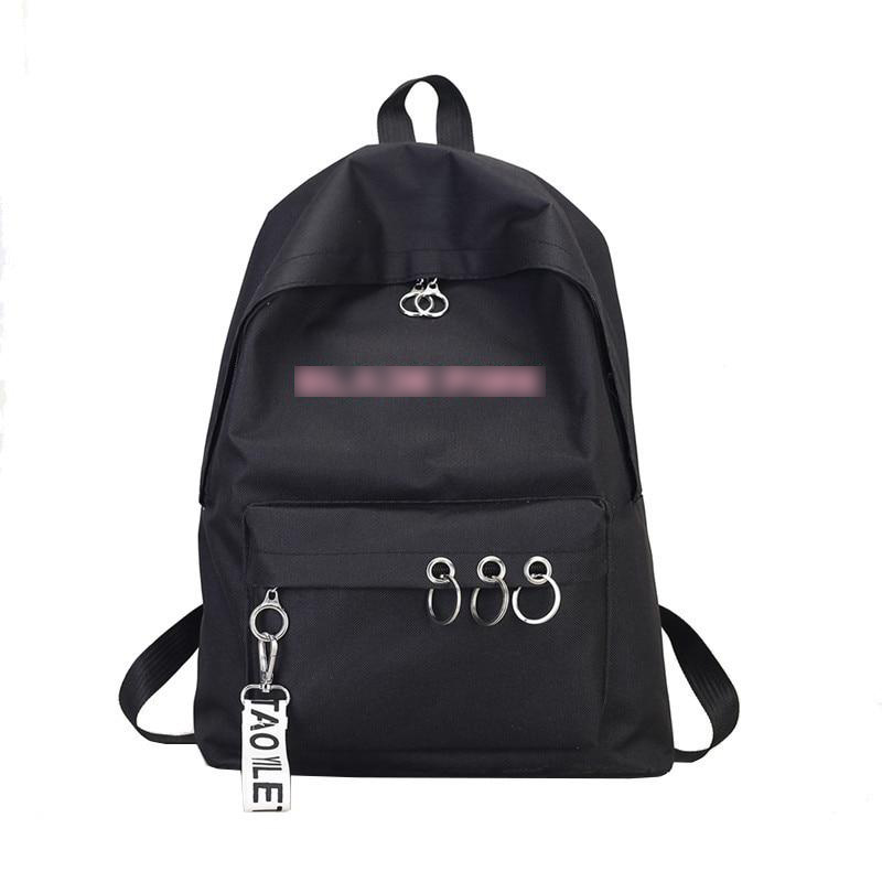 Balo vải bố Blackpink đen