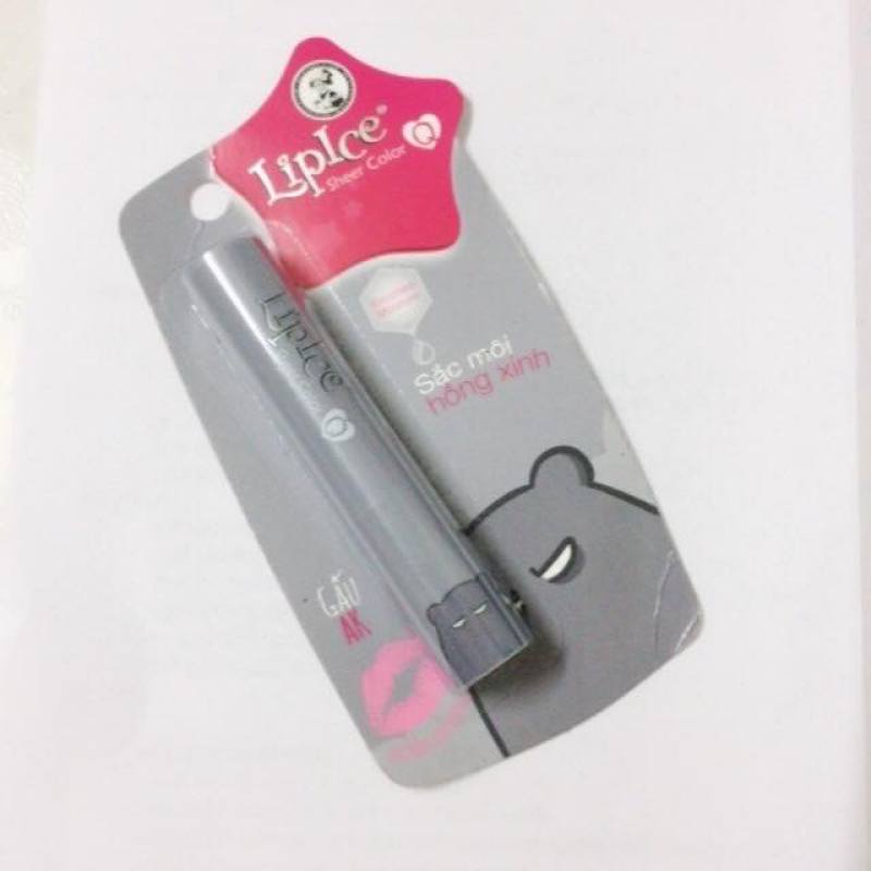 Son dưỡng Lipice sheer color Gấu AK