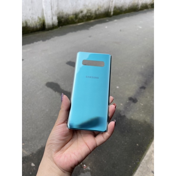 Nắp lưng samsung s10 plus zin bóc máy