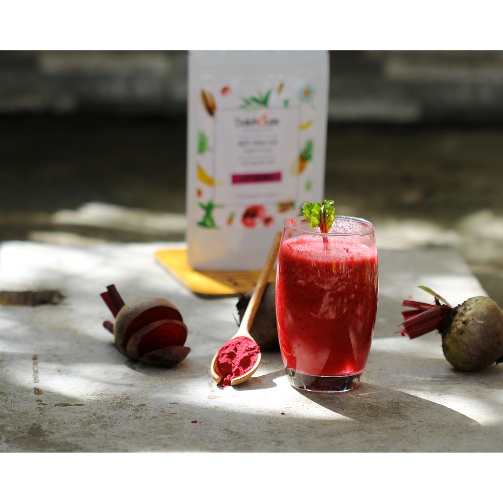 Bột Củ Dền DalaHouse Nguyên Chất (100% Natural Beetroot Powder) Hộp 150g
