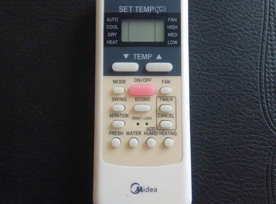 Điều khiển điều hòa MIDEA cao cấp