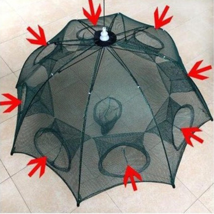 lưới 8 ô bắt cá tôm cua chạch