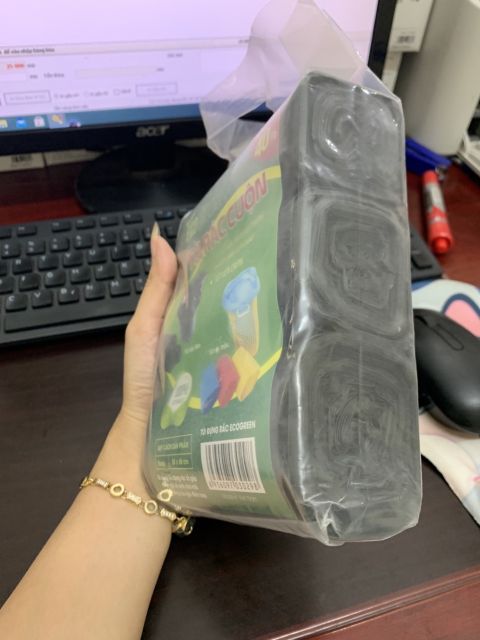 Set 3 Cuộn Túi Rác Tự Phân Huỷ (Size 55x65cm)