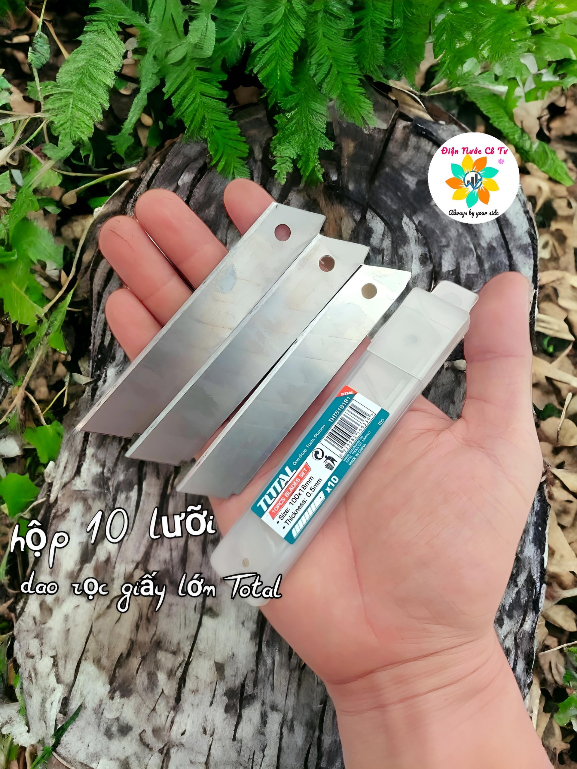 Dao rọc giấy Lớn Total 18x100mm