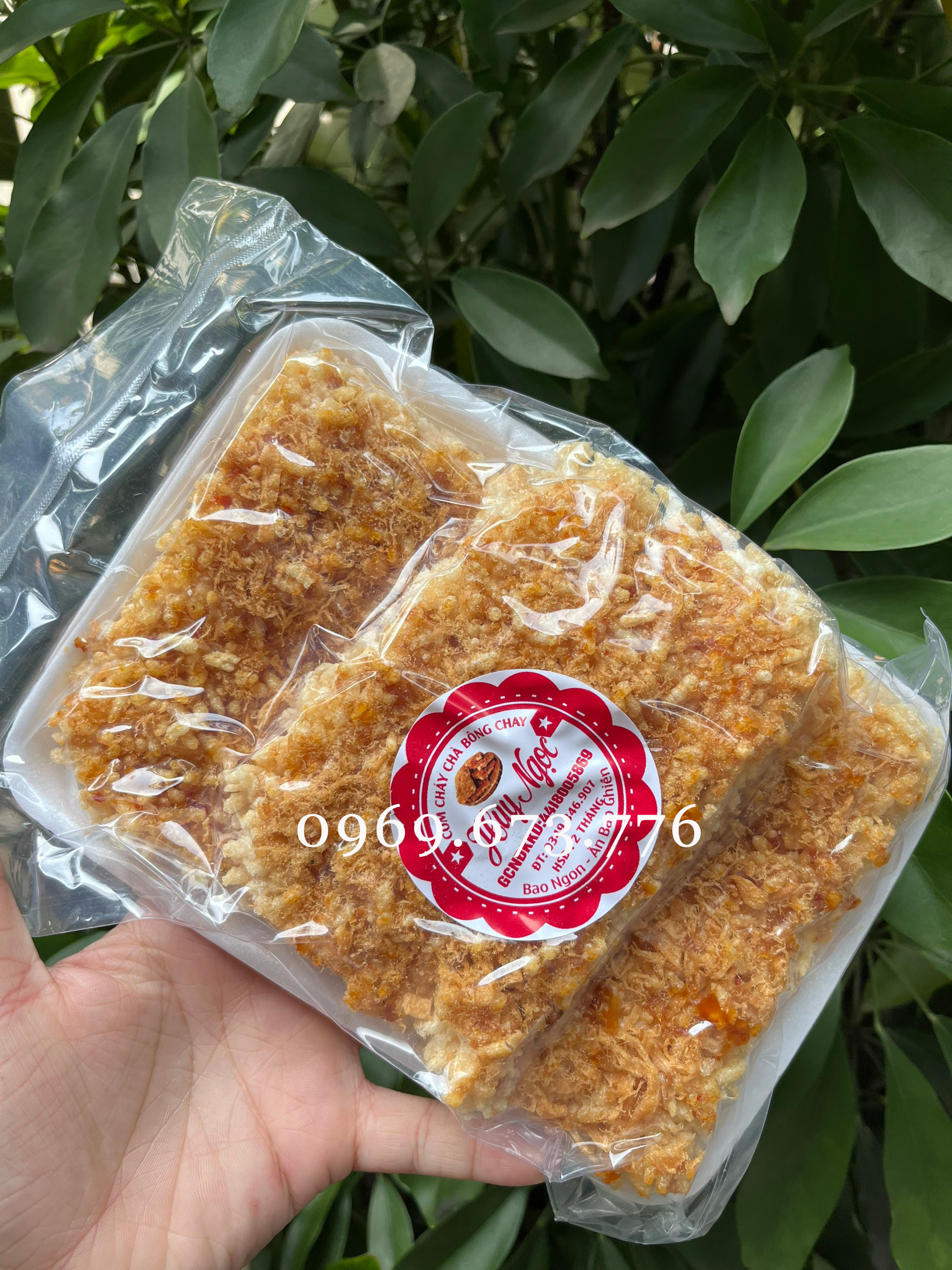 Cơm cháy chà bông chay khay 100g