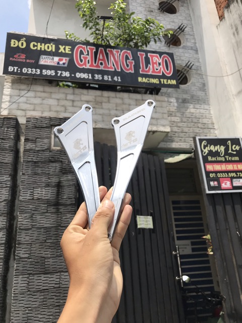 pass nhôm cnc stb giử pô mọi dòng xe