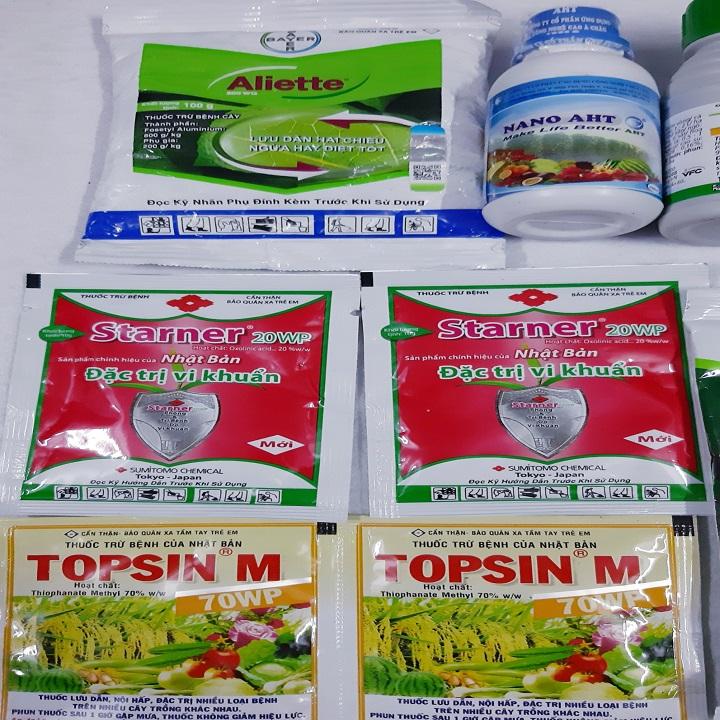 [HCM]COMBO PHÒNG TRỪ NẤM BỆNH VI KHUẨN CHO LAN