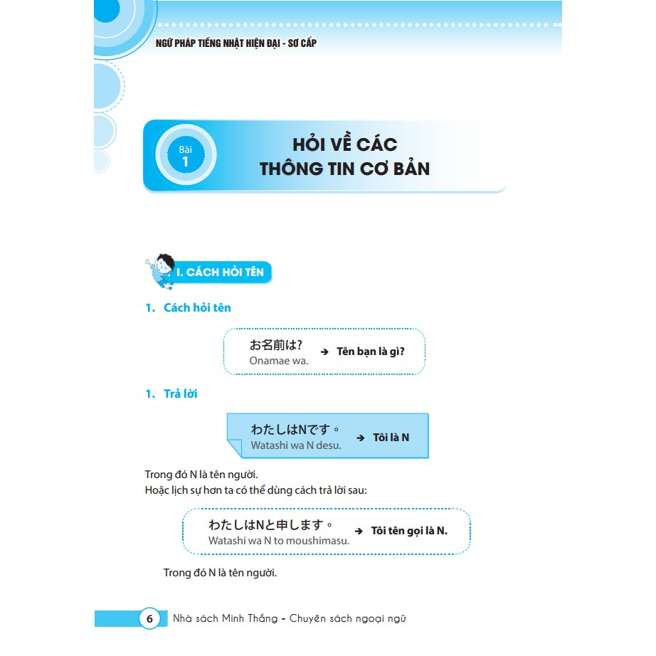 Sách - Hikari - Ngữ Pháp Tiếng Nhật Hiện Đại-Sơ Cấp (Tái Bản 2019)