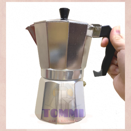 Ấm Pha Cà Phê Moka - Bình Pha Cà Phê Moka Kiểu Ý Pha Chế - Dụng Cụ Pha Chế