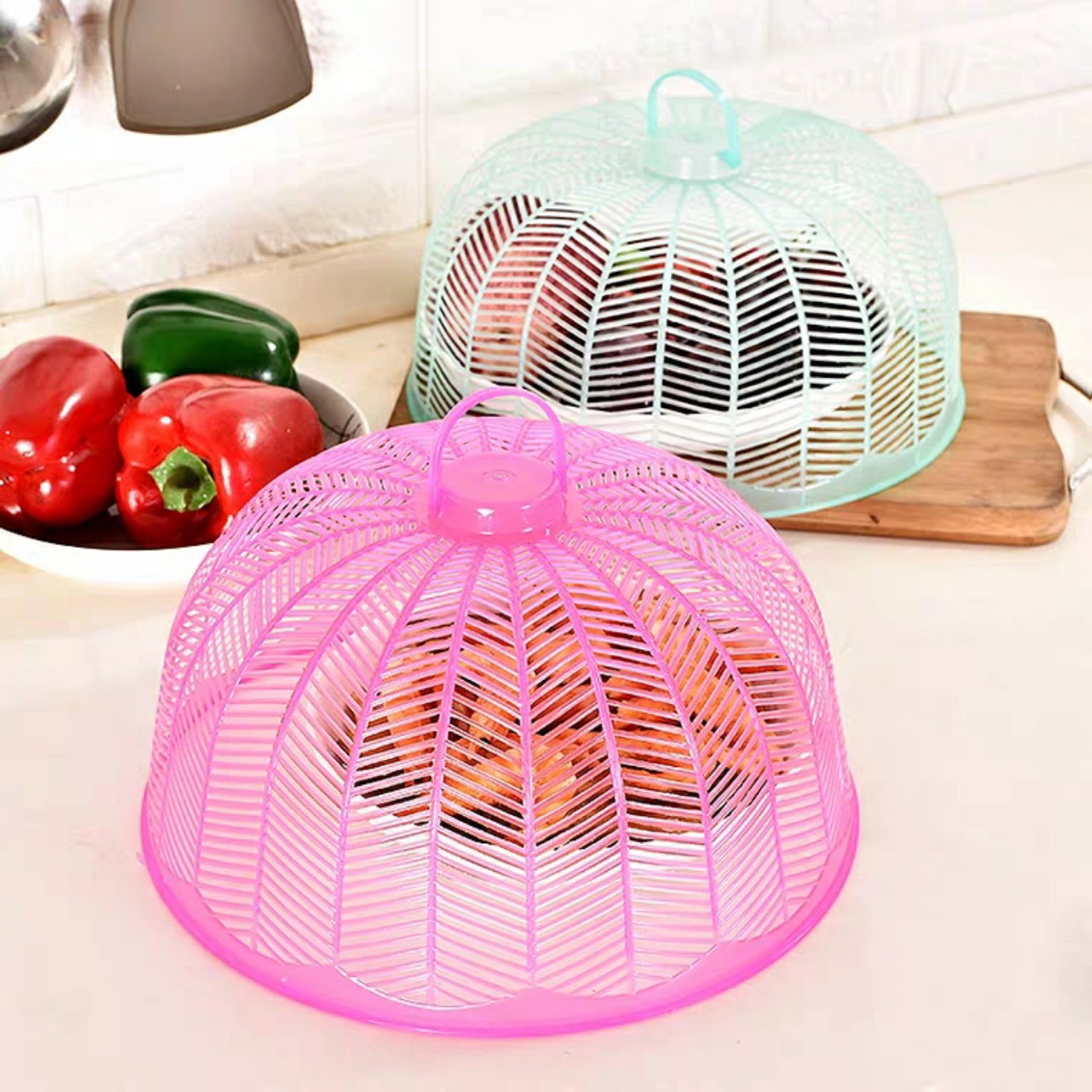 Combo 3 lồng bàn nhựa mini tiện ích