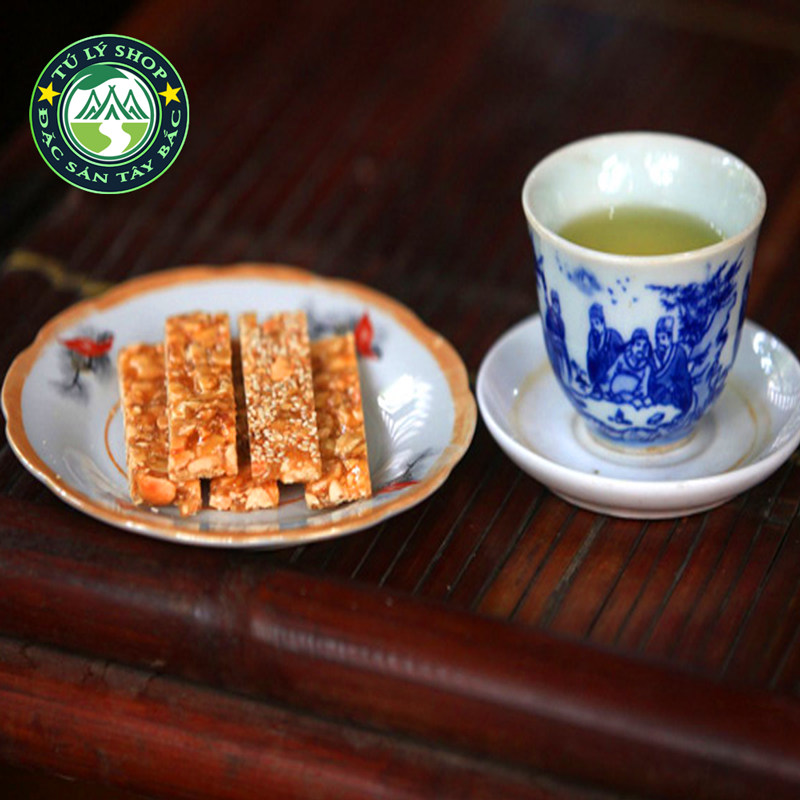Kẹo lạc Hoa Hồng Mộc Châu 200g