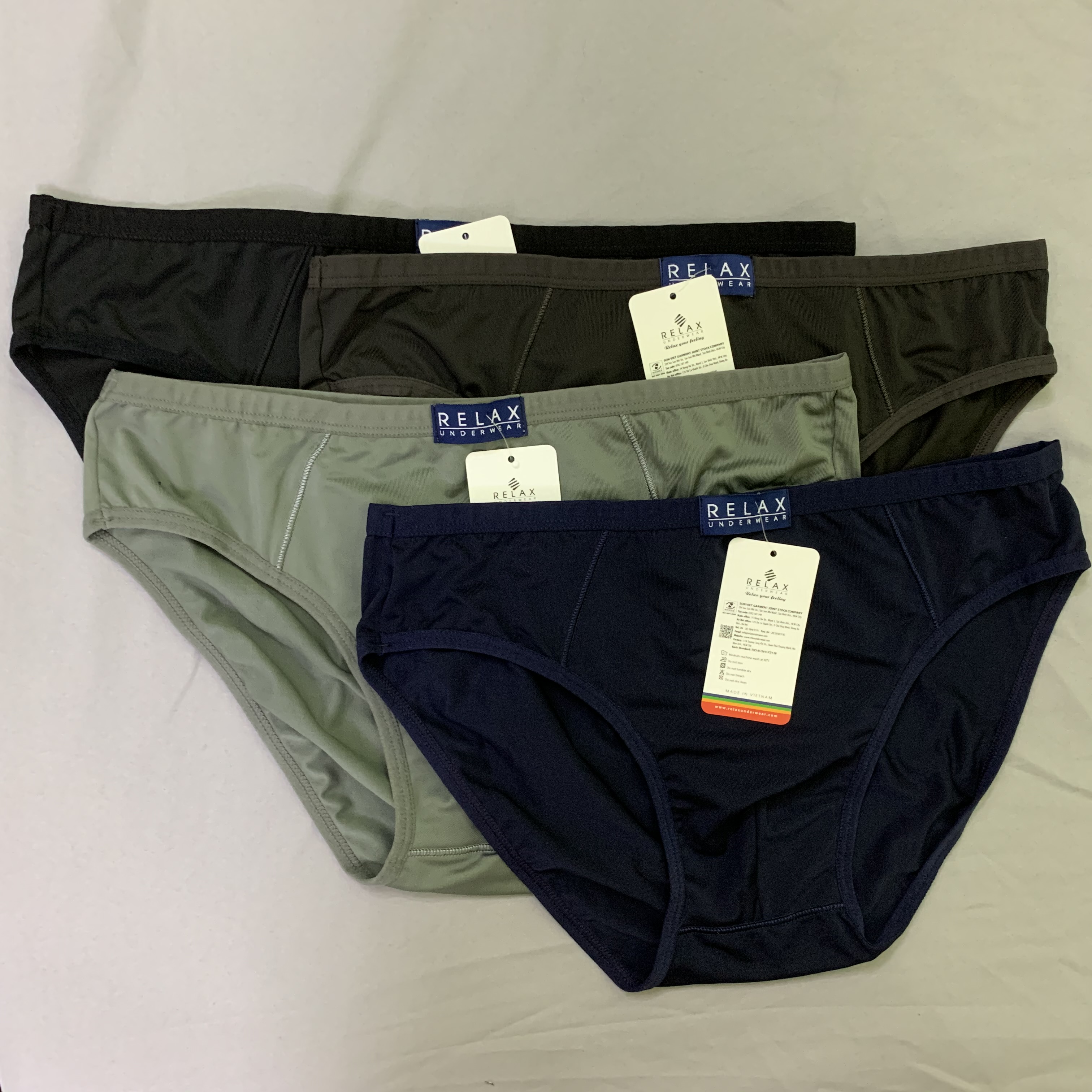 Combo 5 quần Relax - Brief - RL036
