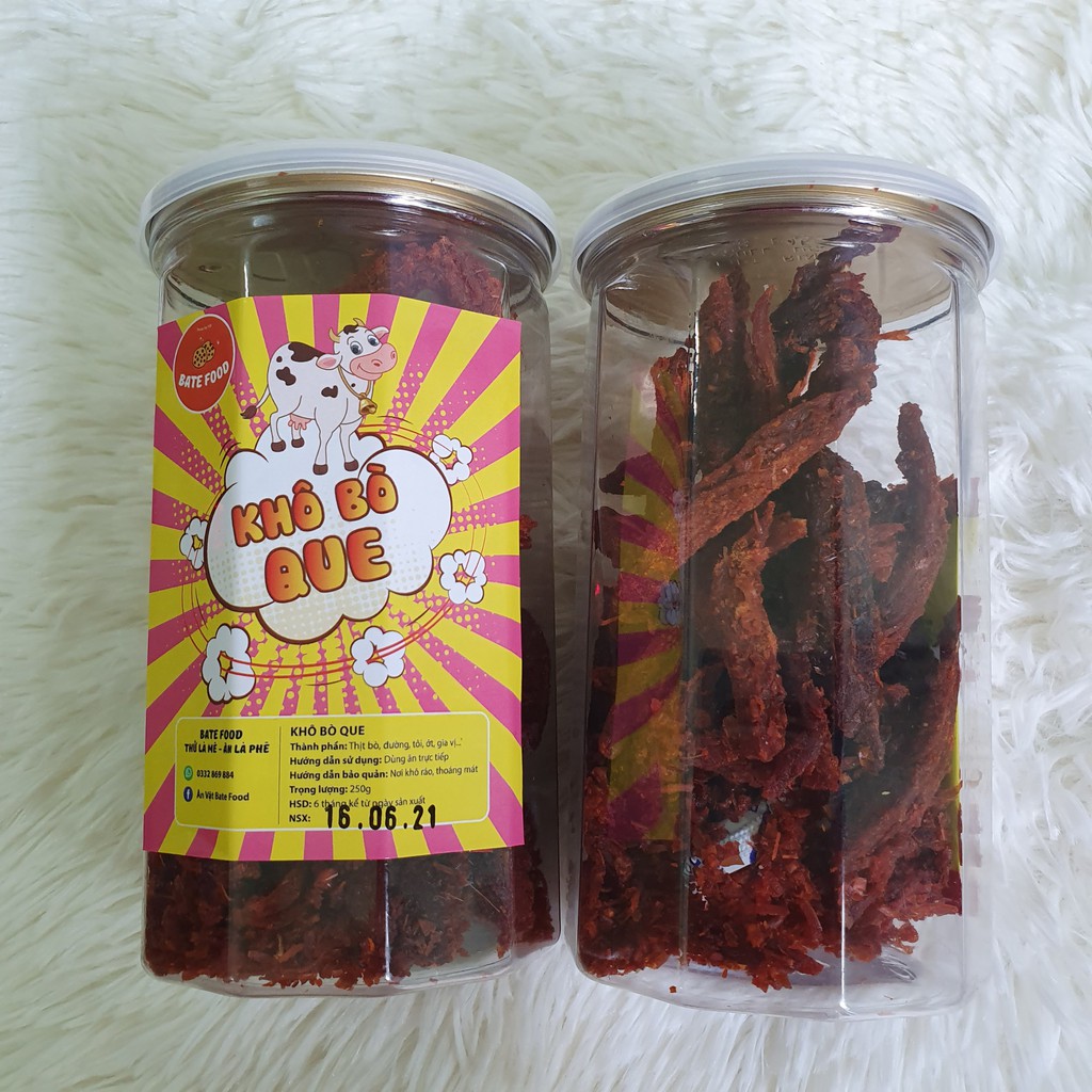 Khô Bò Que 250g Siêu Ngon