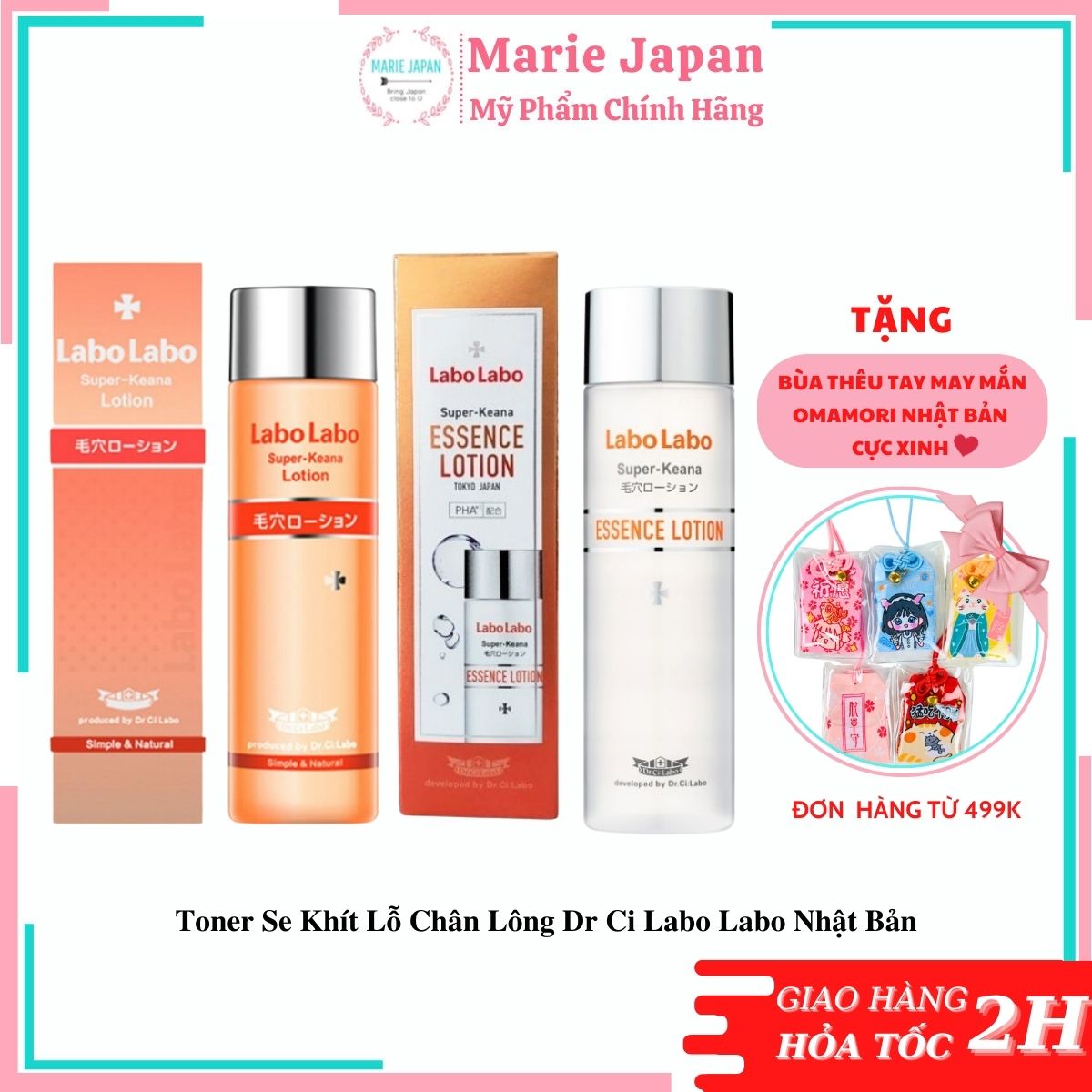 Toner Se Khít Lỗ Chân Lông Dr.Ci Labo Labo Nhật Bản