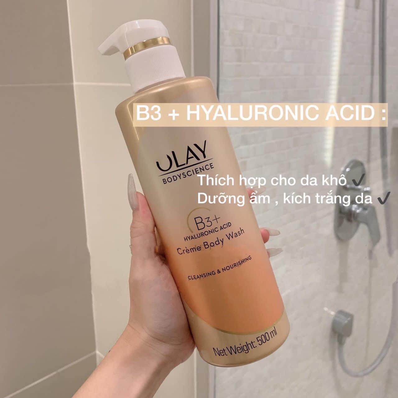 [Sẵn Shop] Sữa Tắm Trắng Da Olay B3+ Thái Lan 500ml