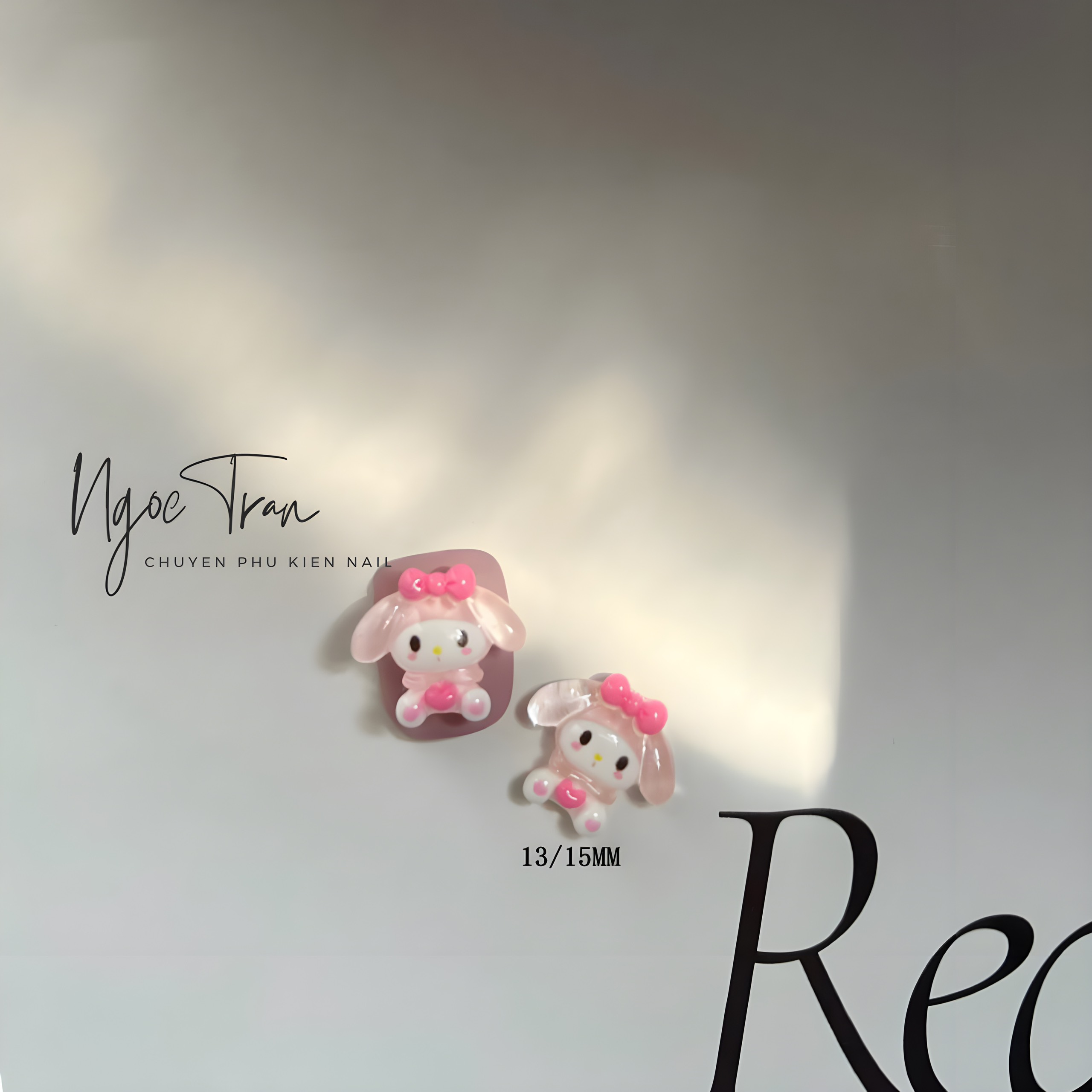Charm Thú Hoạt Hình Sanrio Trang Trí Móng Hàn Quốc
