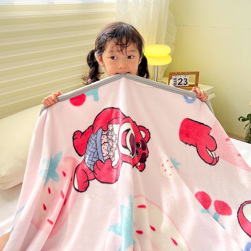 Blanket snow milk cartoon multi-purpose