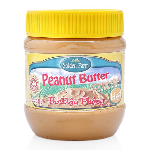 [HCM]Bơ Đậu Phộng Golden Farm (Hạt) Nhỏ 170gr