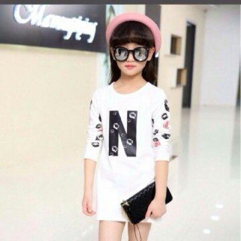Nơi bán Đầm bé gái- Size đại Ghi / 14 tuổi