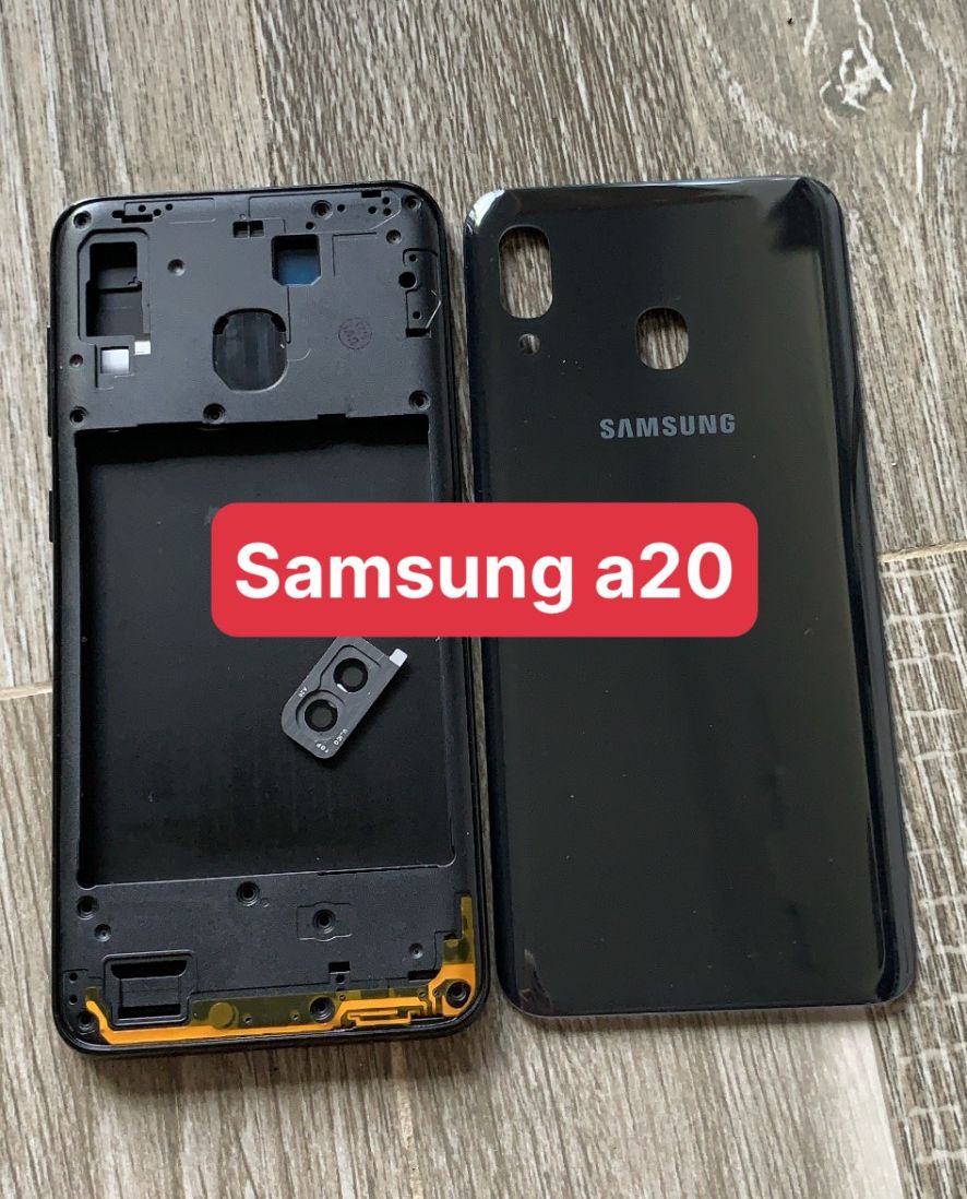 Bộ Vỏ + Sườn Samsung A20 Zin Hàng Cao Cấp