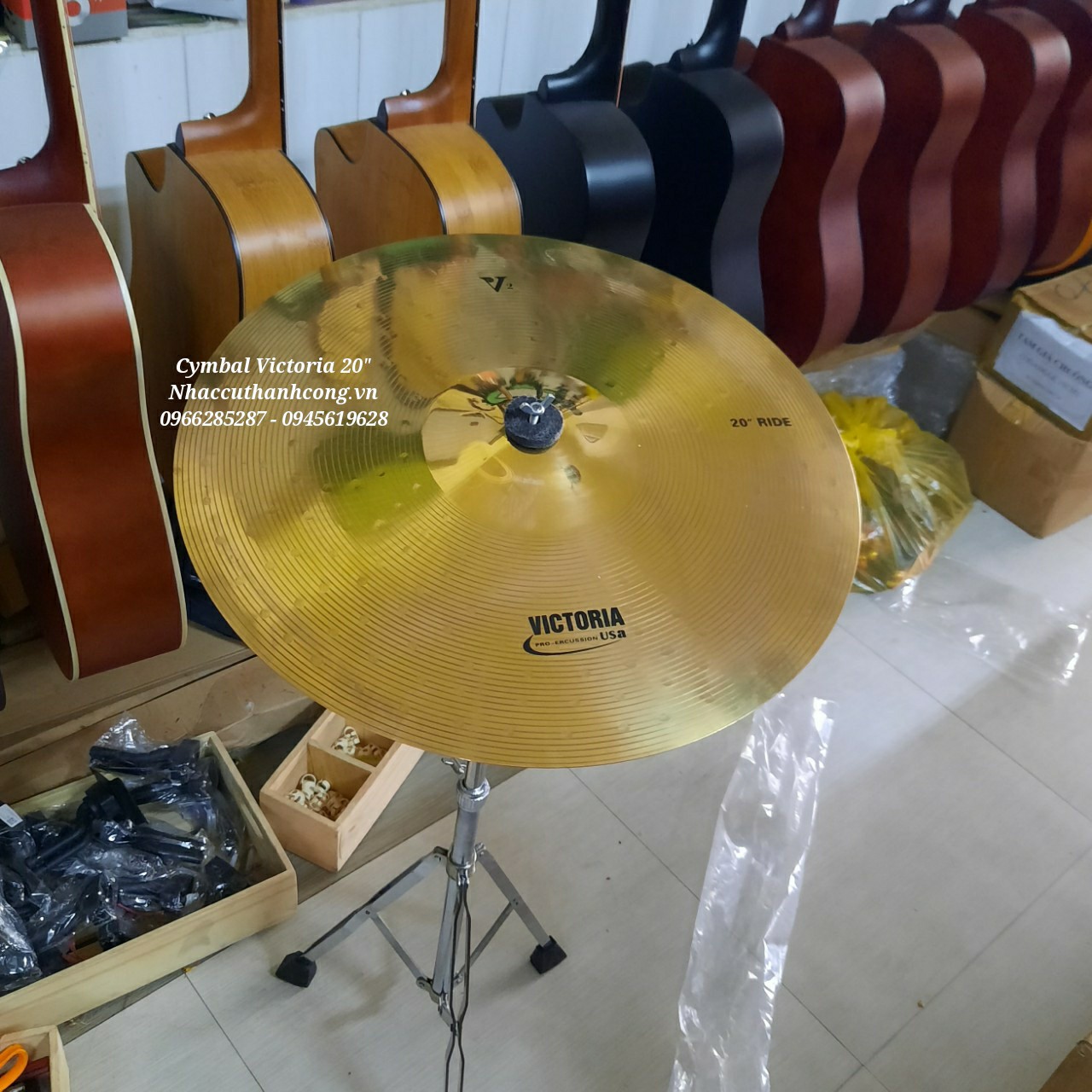 Lá cymbal đồng Victoria 20 inch