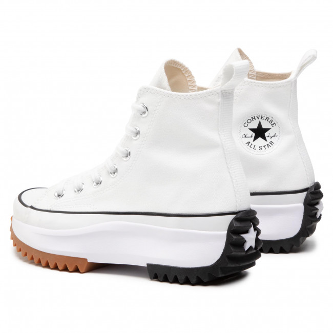 Giày Converse Run Star Hike cao cổ màu trắng ( Tặng túi converse + bill + tất)