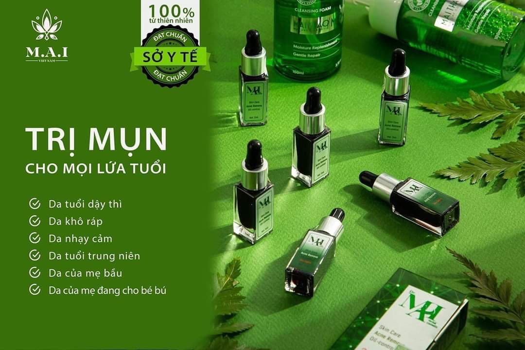 Trị mụn Dr Mai Mix safron lành tính 5ml