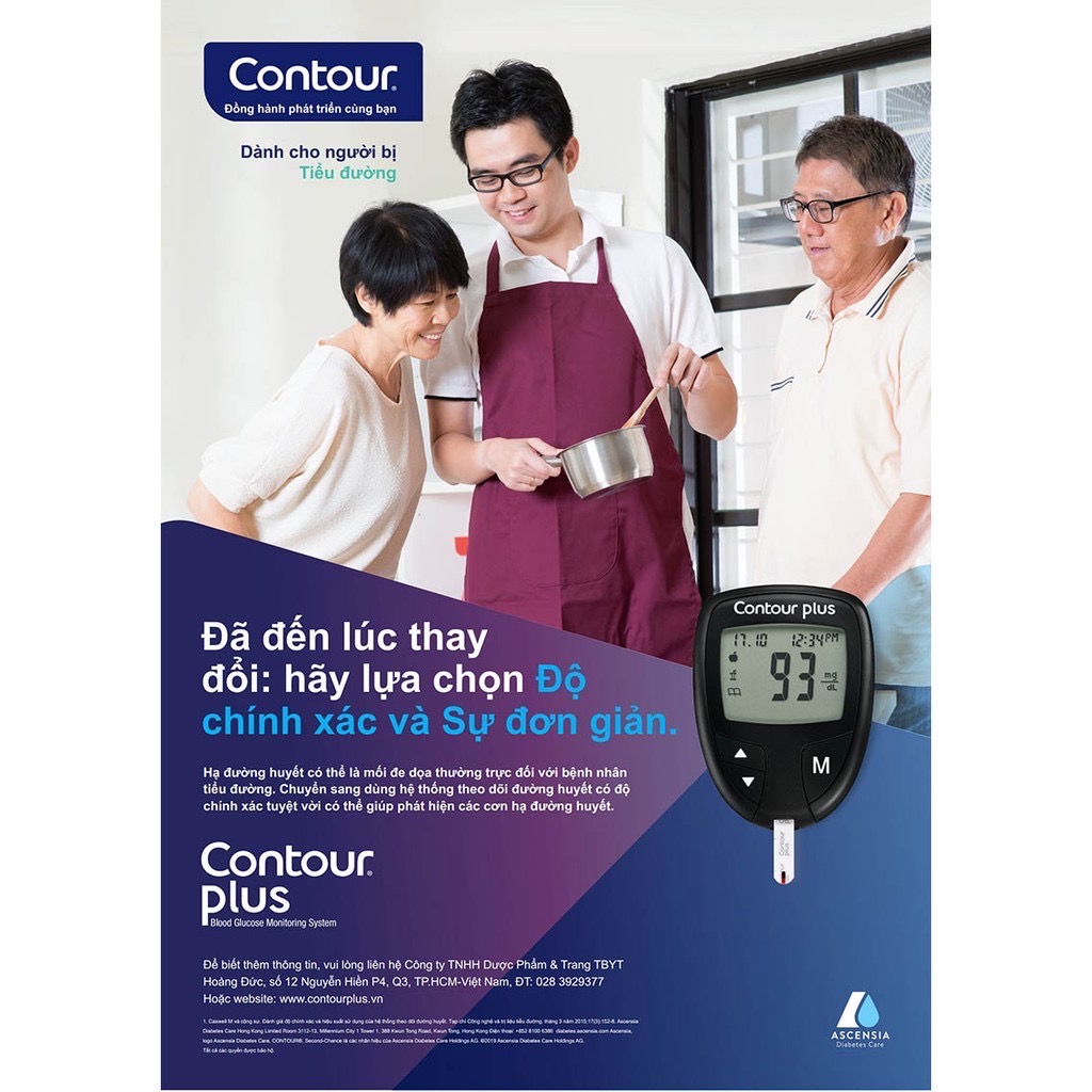 ✅ CONTOUR PLUS (Lọ 25 que hoặc hộp 50 que) - Que thử đường huyết dùng cho máy Contour Plus (chính hãng Contour - Đức)