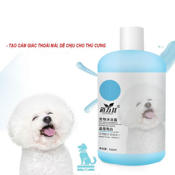 Sữa tắm cho chó mèo DAOLIQUI 500ml loại bỏ vi khuẩn ve bọ chét – Sữa tắm cho thú cưng chiết xuất dầu dừa có độ nhớt thấp dễ xoa và dễ tạo bọt giúp…