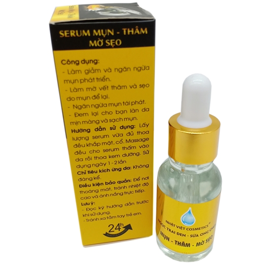 Serum mụn thâm mờ sẹo Nhật Việt Cosmetics 15ml