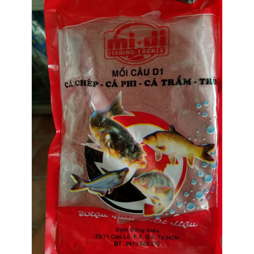 Mồi Câu Cá D1,D2,D3  Nhạy