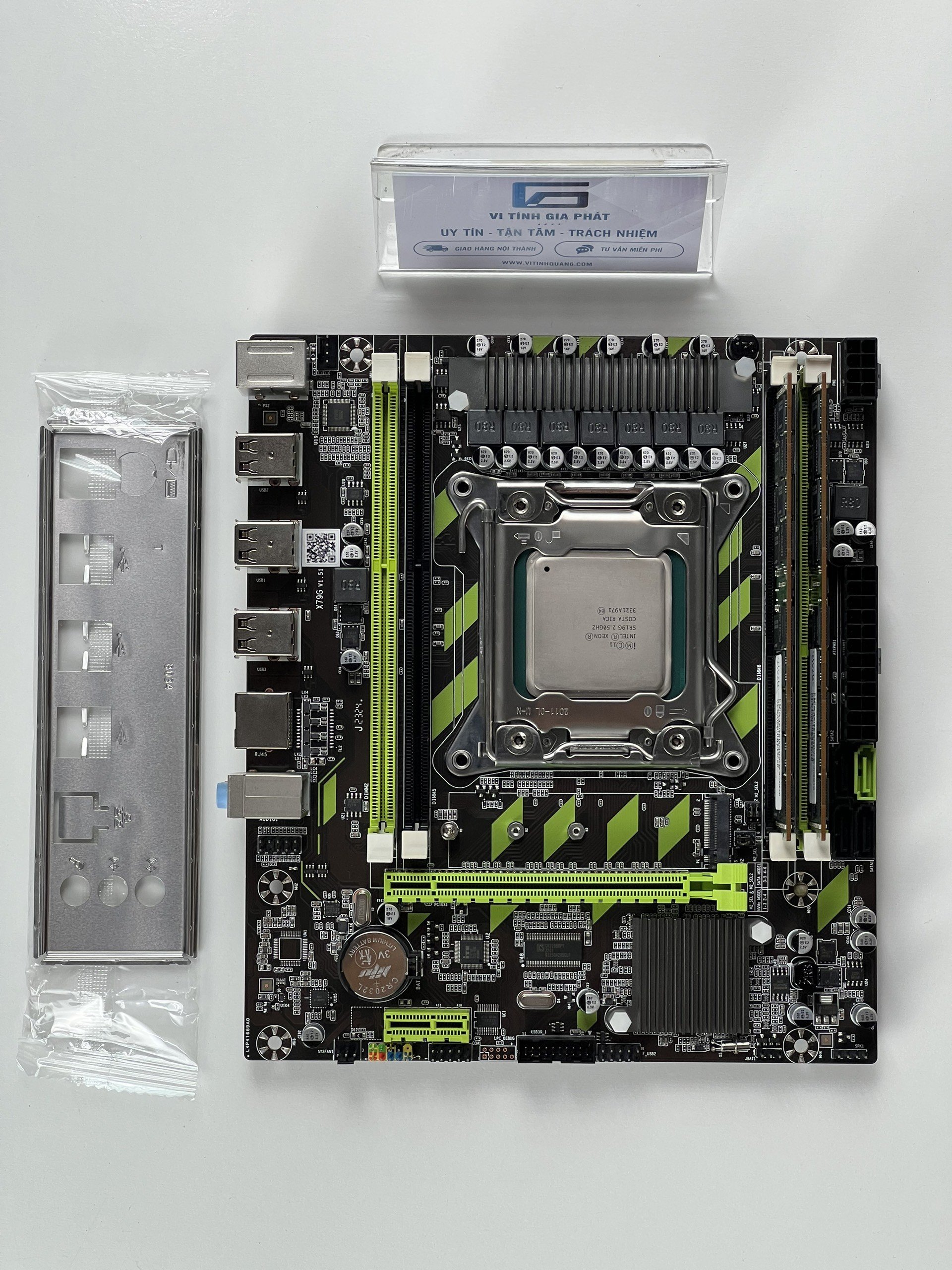 Combo Mainboard X79 + CPU E5 2680 V2 xịn xò chạy Nox làm đồ họa chạy đa nhiệm Bảo Hành 12T