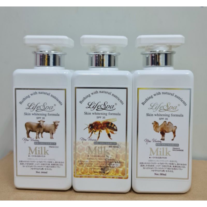 Sữa Tắm Trắng Da Milk Life Spa