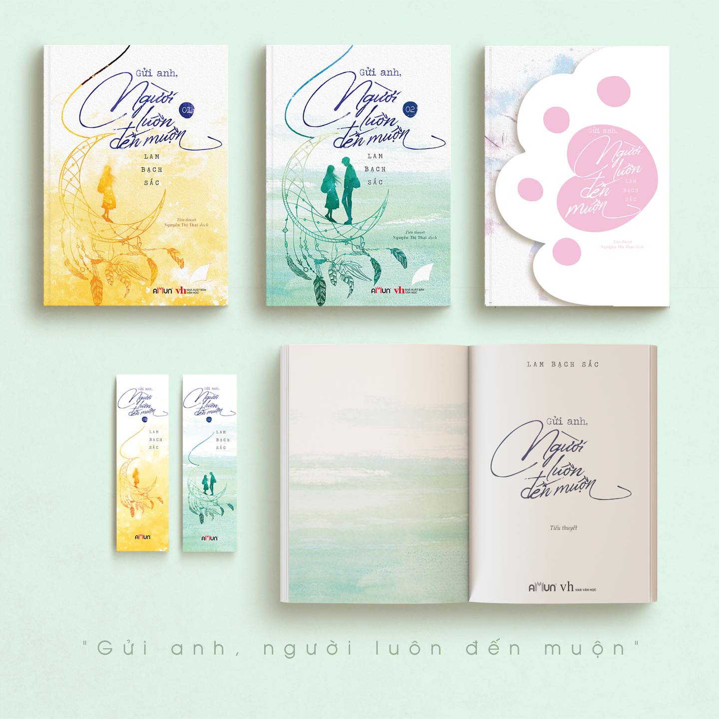 Sách - Gửi Anh, Người Luôn Đến Muộn (Bộ 2 Tập) - Lam Bạch Sắc