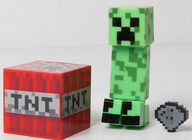 Mô hình Creeper Minecraft cực chất