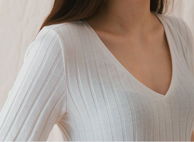 [HCM]Áo thun nữ cổ tim thời trang Hàn Quốc