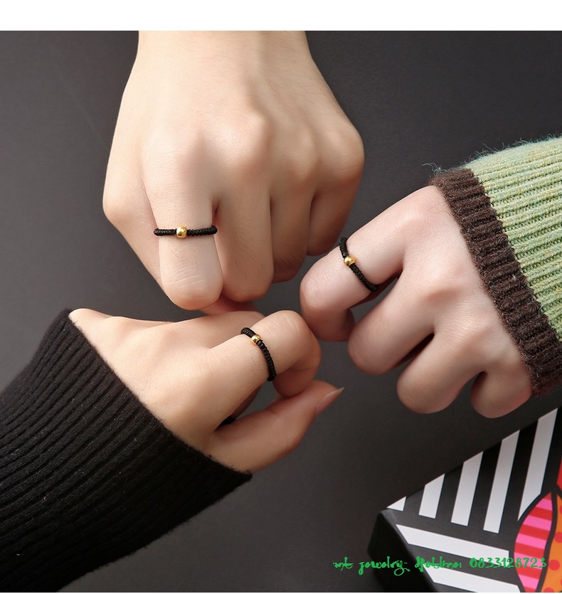nhẫn bi vàng 18k