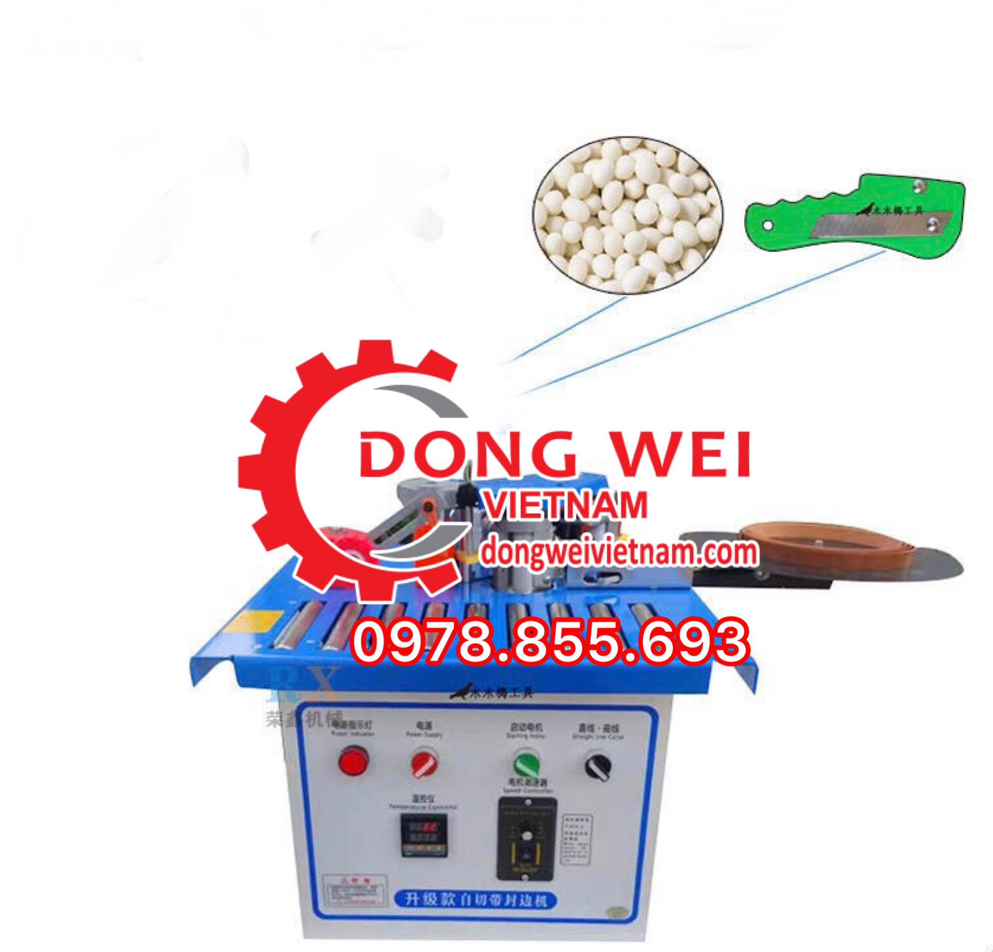 MÁY DÁN CẠNH  2 CHỨC NĂNG DW550