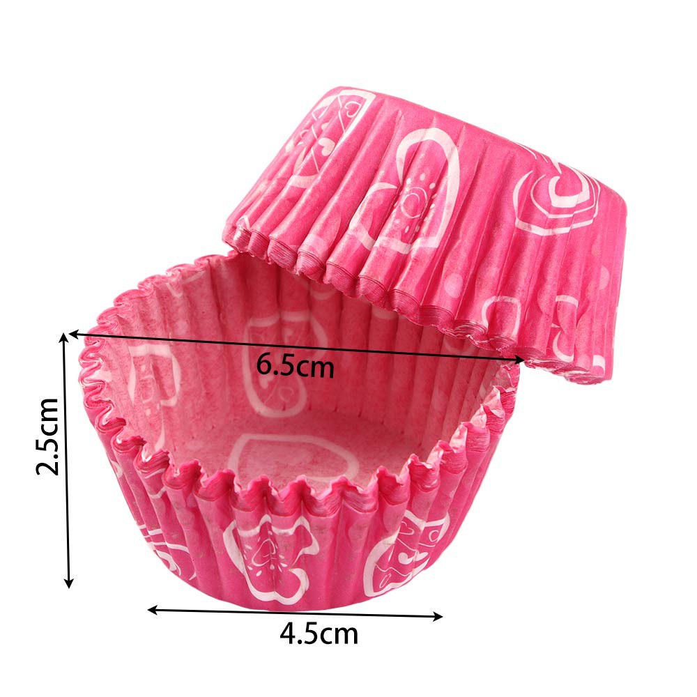 Cup Giấy Mềm Nến Họa Tiết Hoa Văn Lót Đế Bánh Cupcake, Tart (350c-400c)