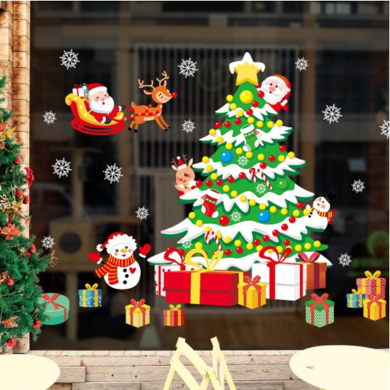 Decal trang trí Noel -