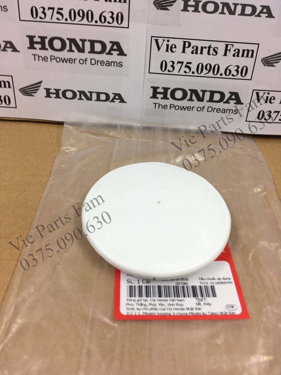 Nắp bửng kiểm tra Bugi / Nắp che bugi bửng yếm Dream Thái, Dream 2, Dream Super, Dream Việt, chính hiệu Honda