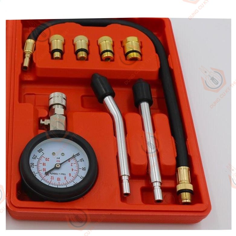 Đồng Hồ Đo Áp Suất Buồng Đốt Oto Xe Máy